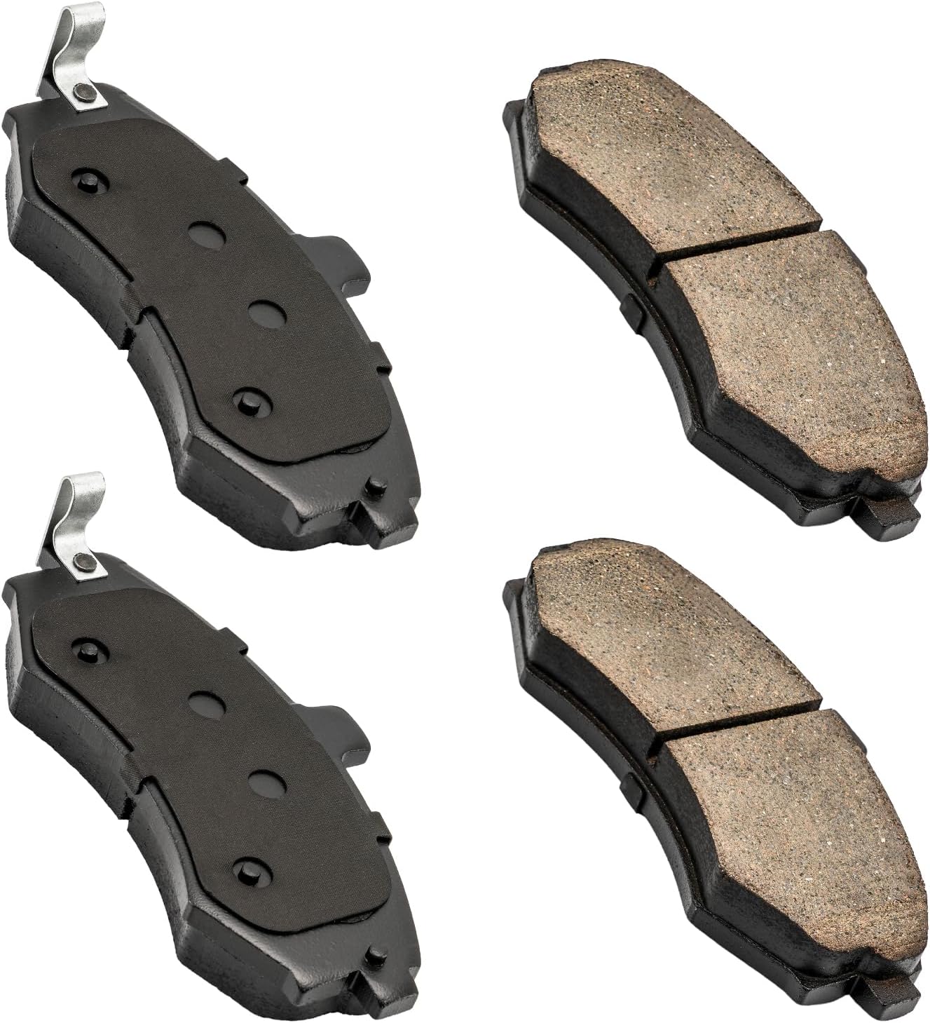 KAX 257.3mm Front Brake Rotors Pads Kit Compatible with Hyundai Elantra 2002-2005