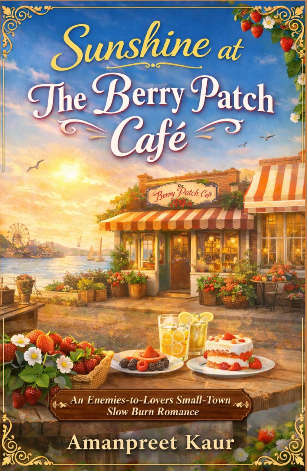 Sunshine at The Berry Patch Café: An Enemies-to-Lovers Small-Town Slow Burn Romance (The Rosewood Bay Seasonal Romance Collection)