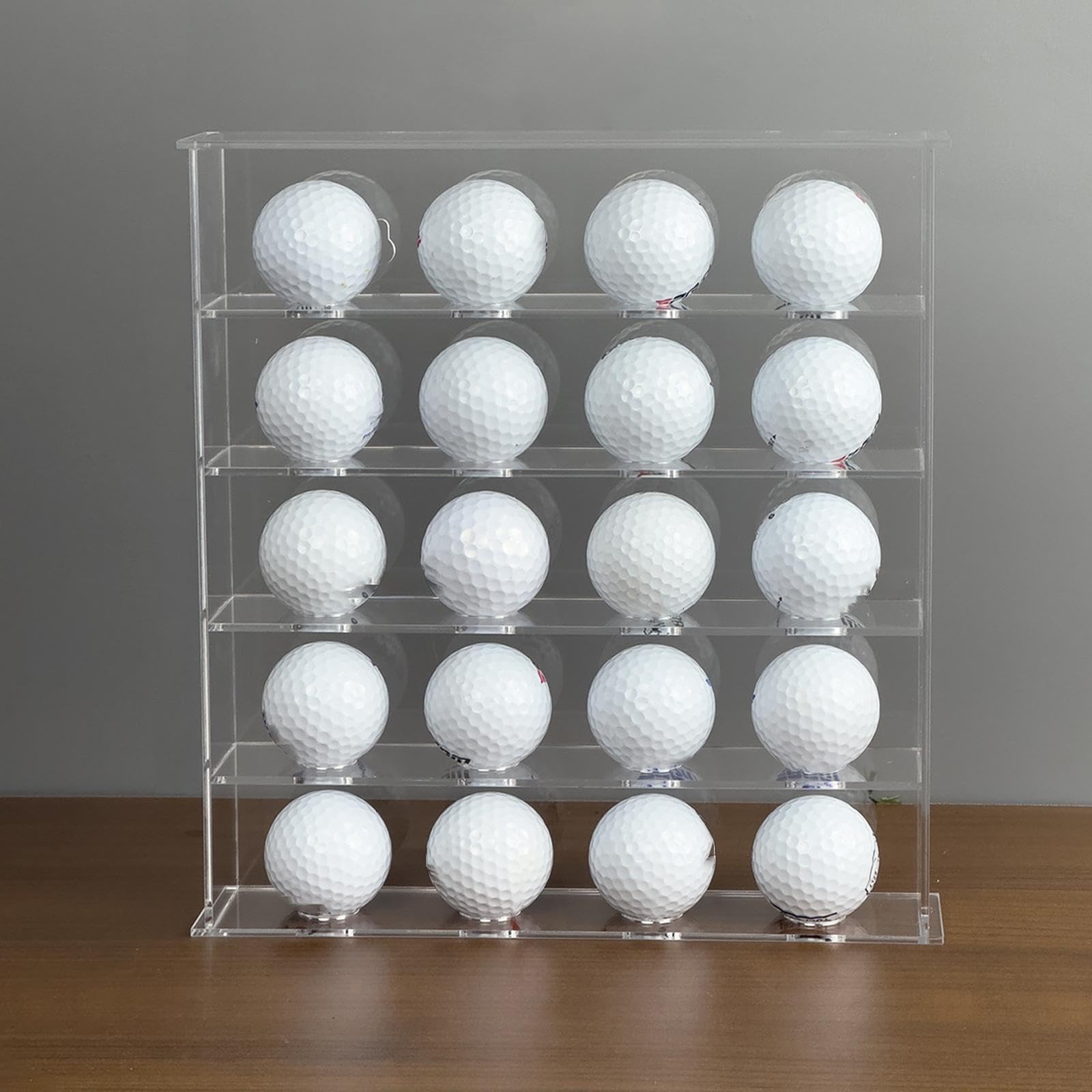 Estuche de exhibición de Pelotas de Golf, Regalo para entusiastas del Golf, Organizador de Palos de Golf, Soporte de Pared para Pelotas de Tenis,