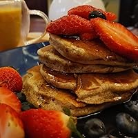 Vista 3 de Arrowhead Mills Mezcla orgánica para panqueques y waffles de trigo sarraceno, bolsa de 22 onzas