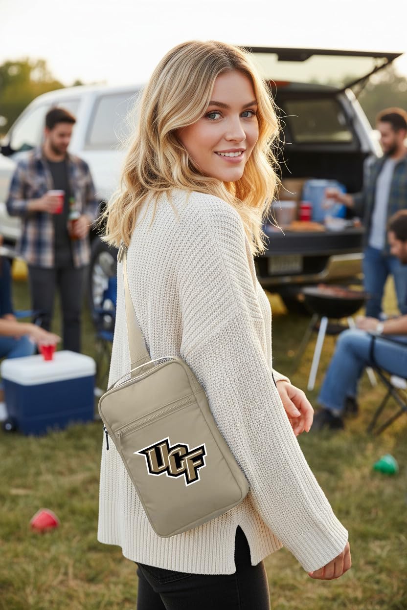 Broad Bay University of Central Florida Crossbody Bag - Versatile Travel, Sports, or Gameday Bag for UCF Fans and Alumni, Men or Women