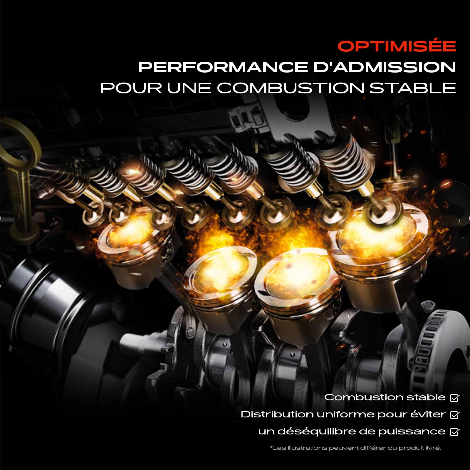 Frankberg Actionneur de volet d'air, actionneur de volet de turbulence | 03L129086V; Compatible avec: ,A3 Sportback 8PA , ,L.e.o.n 1P1 , , , ,T.o.l.e.d.o III 5P2 ,