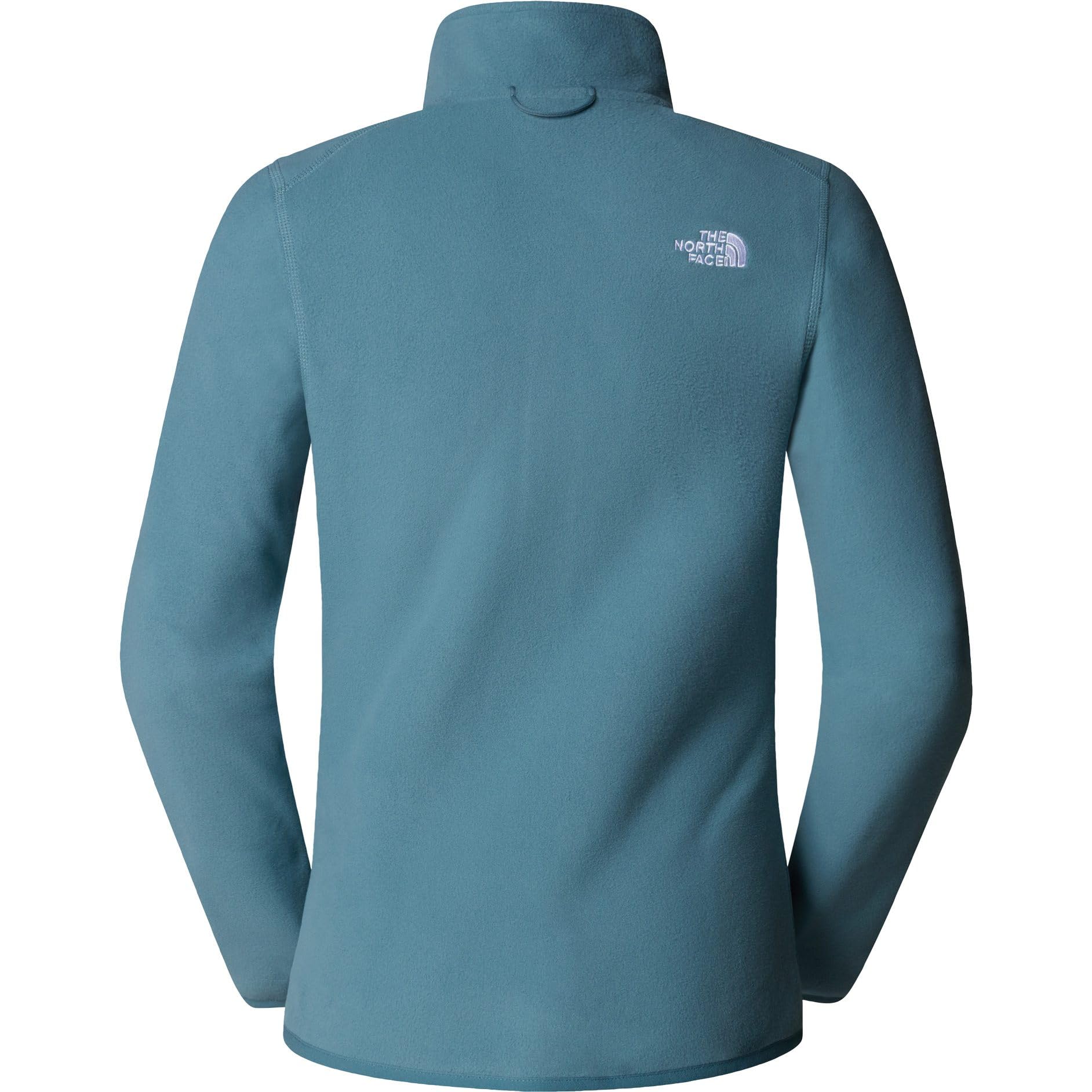 The North Face Kobiety 100 Glacier 1/4 Zip Bluza sportowa Stormy Blue L