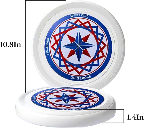 Miniatura 3 de Frisbee el disco volador definitivo para la diversión y los deportes al aire libre, duradero, fácil de lanzar y económico. Bellamente diseñado y
