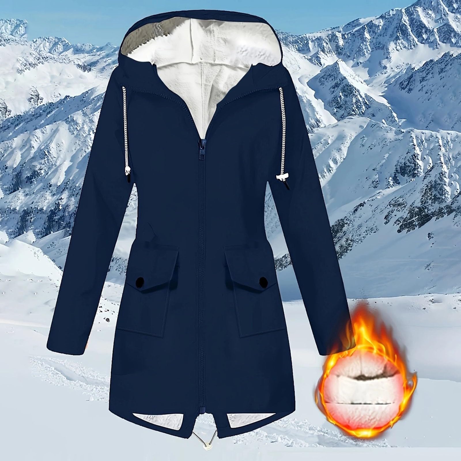 Giacca Antipioggia Da Donna Leggera Con Cappuccio Lungo, Impermeabile, Viaggio, Antivento, Trench Originale Antivento Bici Impermeabile Pieghevole Invernale Ciclismo Pioggia