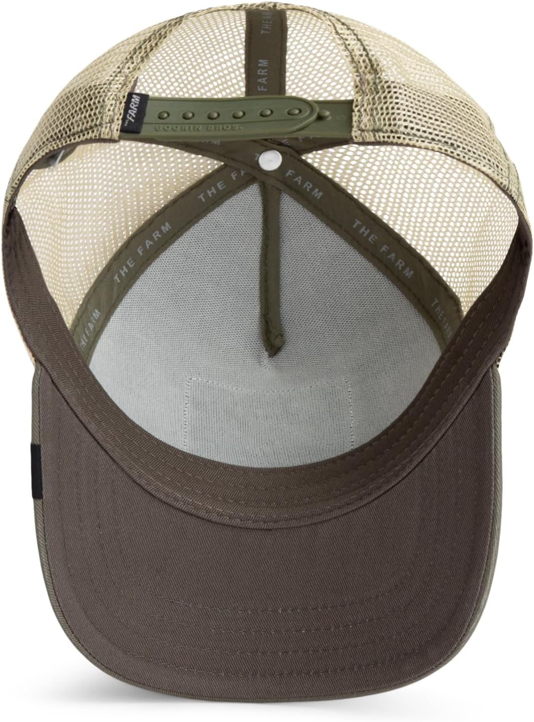 Goorin Karma Chameleon Trucker Hat for Men and Women, Olive, One Size, Unisex