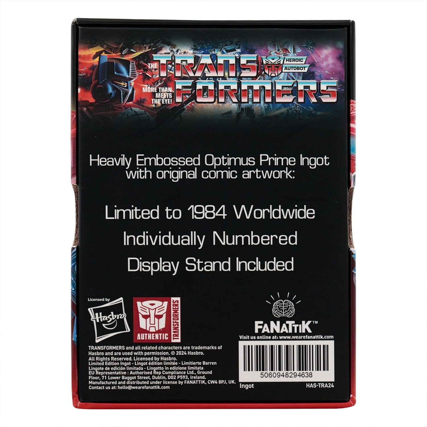 Transformers 40th Anniversary Autobots Ingot