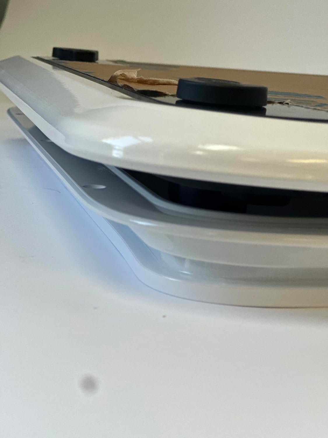 Bomar Boat Hatch NIBO N1080-10PX-W White Low Profile Aluminium Deck Hatch - Size 18-1/2" x18-1/2(470x470mm) hatches Replacement Parts for Many OEM Models
