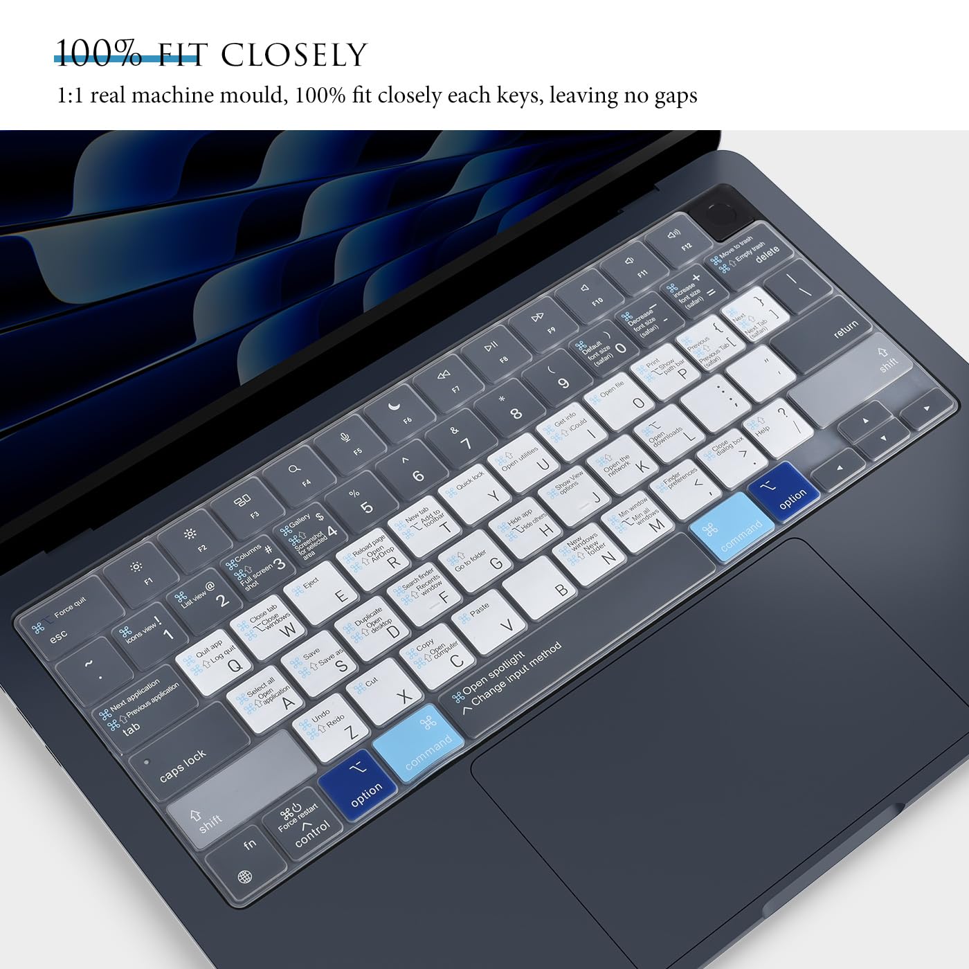 Amazon.co.jp: キーボードカバー MacBook Air 13.6 M2 M3 M4 A2681