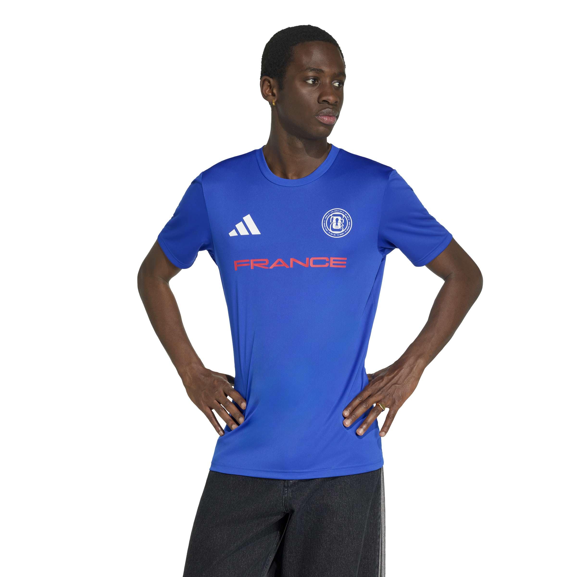 adidas Men's FIFA World Cup 26™ France Jersey, Bold Blue, Medium