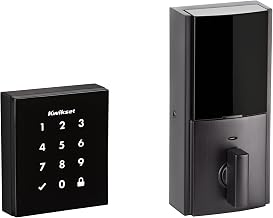 Kwikset 99540-002 Obsidian Keyless Entry Z-Wave Plus Electronic Touchscreen Deadbolt, Venetian Bronze