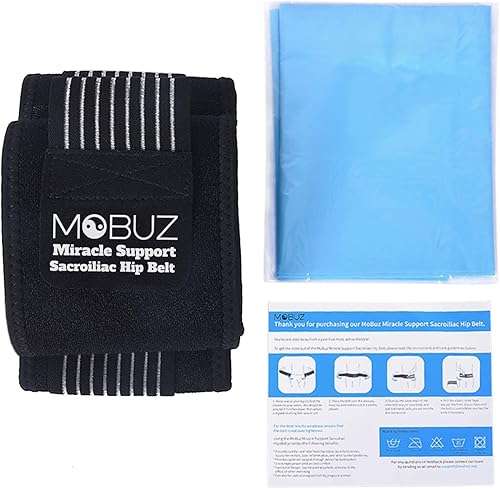 Miniatura 9 de Si - Cinturón para articulaciones para mujeres y hombres + banda de resistencia con plan de entrenamiento de recuperación de espalda, corrector de