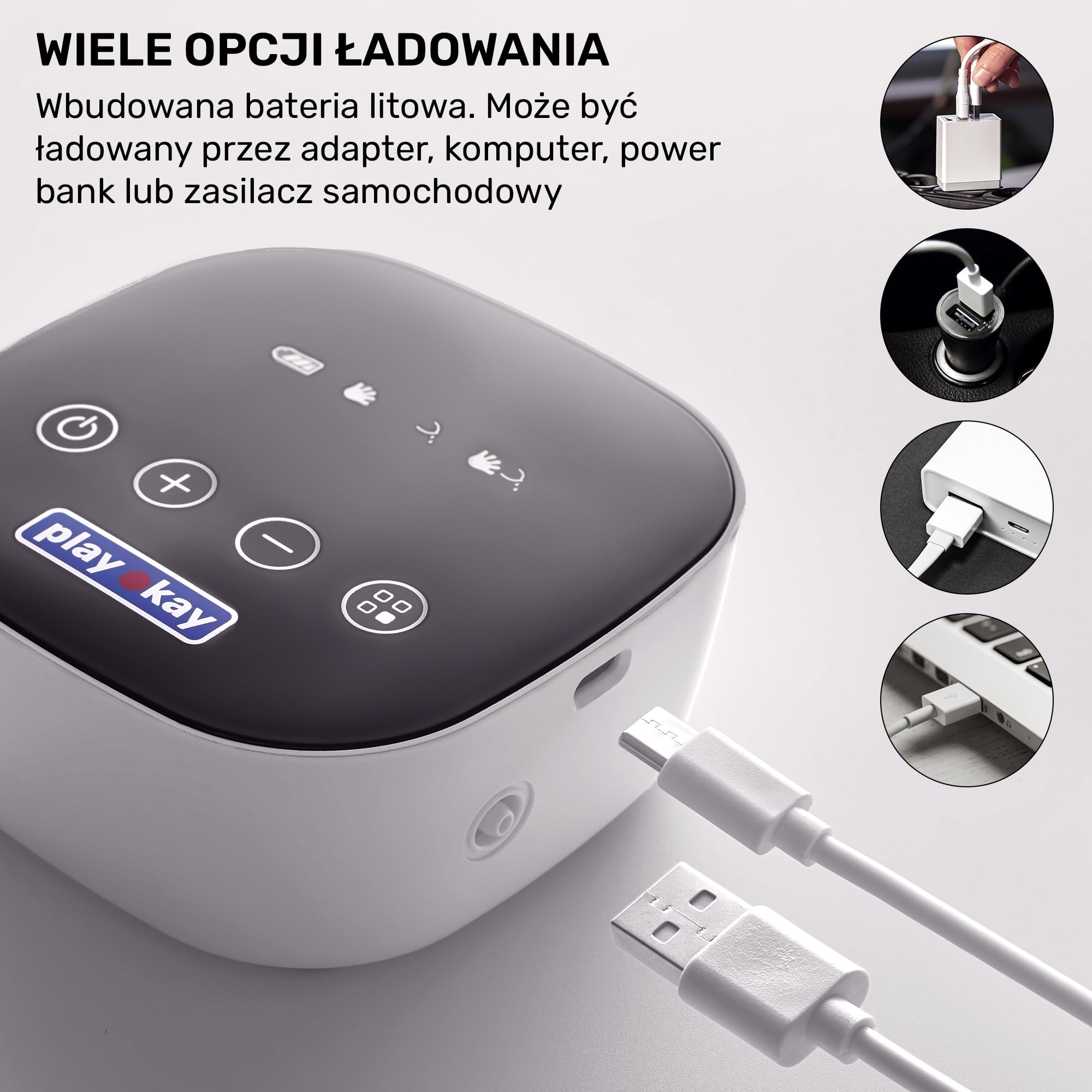 Elektryczny Laktator - Przenośny Laktator O Niskim Poziomie Hałasu -Bardzo Ciche Odciąganie Mleka - Podwójny Laktator Dla Dziecka Bez Użycia Rąk - Bezbolesny - Akcesoria Do Karmienia (Biały)