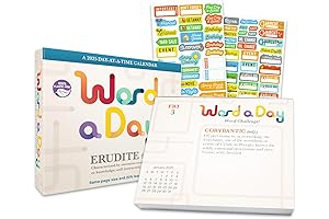 Word a Day Desk Calendar 2024