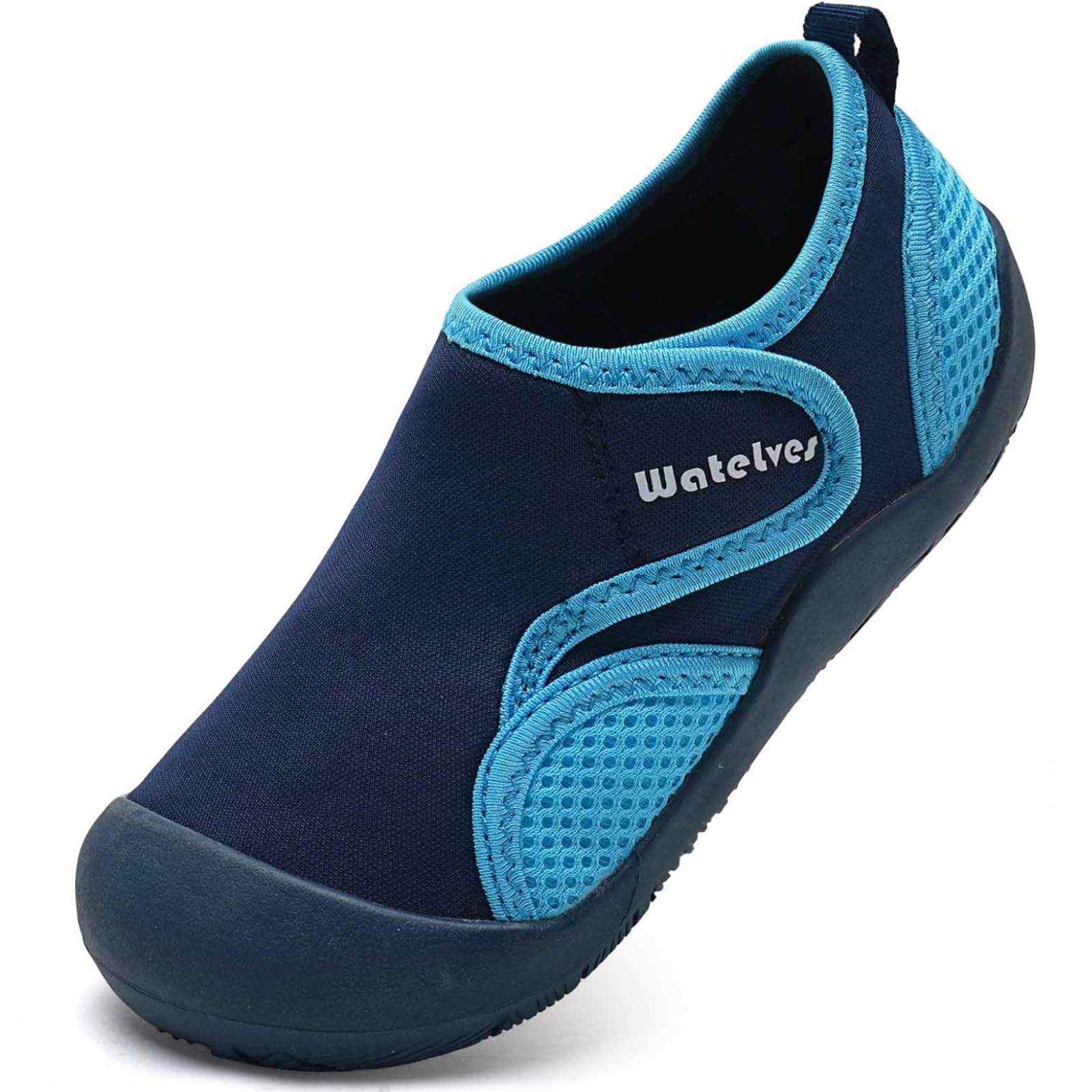 WateLves Wide Toddler Water Shoes Kids Quick Dry Barefoot Shoes Girls Boys Aqua Athletic Sneakers for Beach Hiking Swim Kayak Sport Accessories,