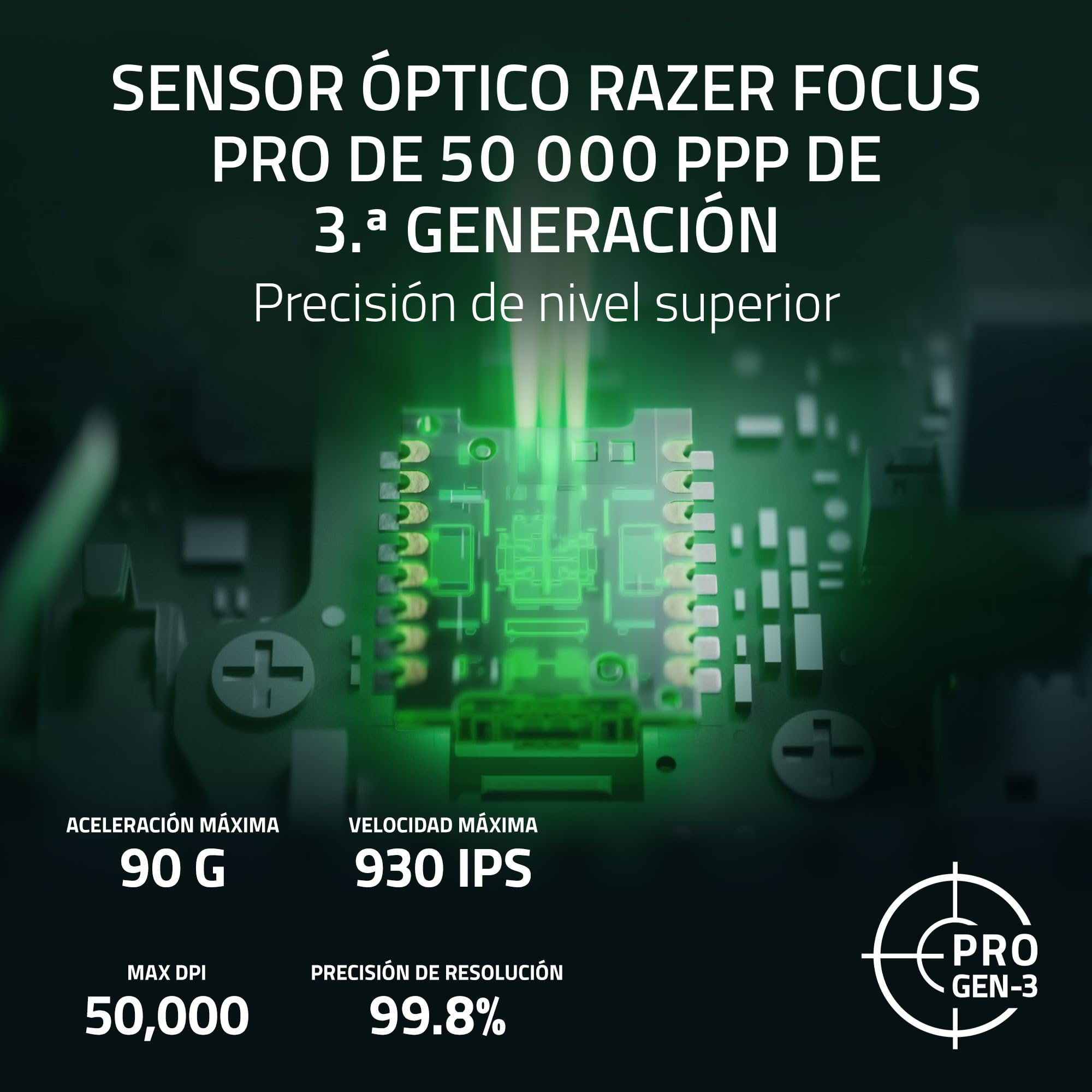 Razer Naga V3 Pro - Ratón Gaming inalámbrico para Juegos MMO con Placas Laterales Intercambiables (HyperScroll de 2.ª generación, Switches ópticos para ratón 4.ª Gen)
