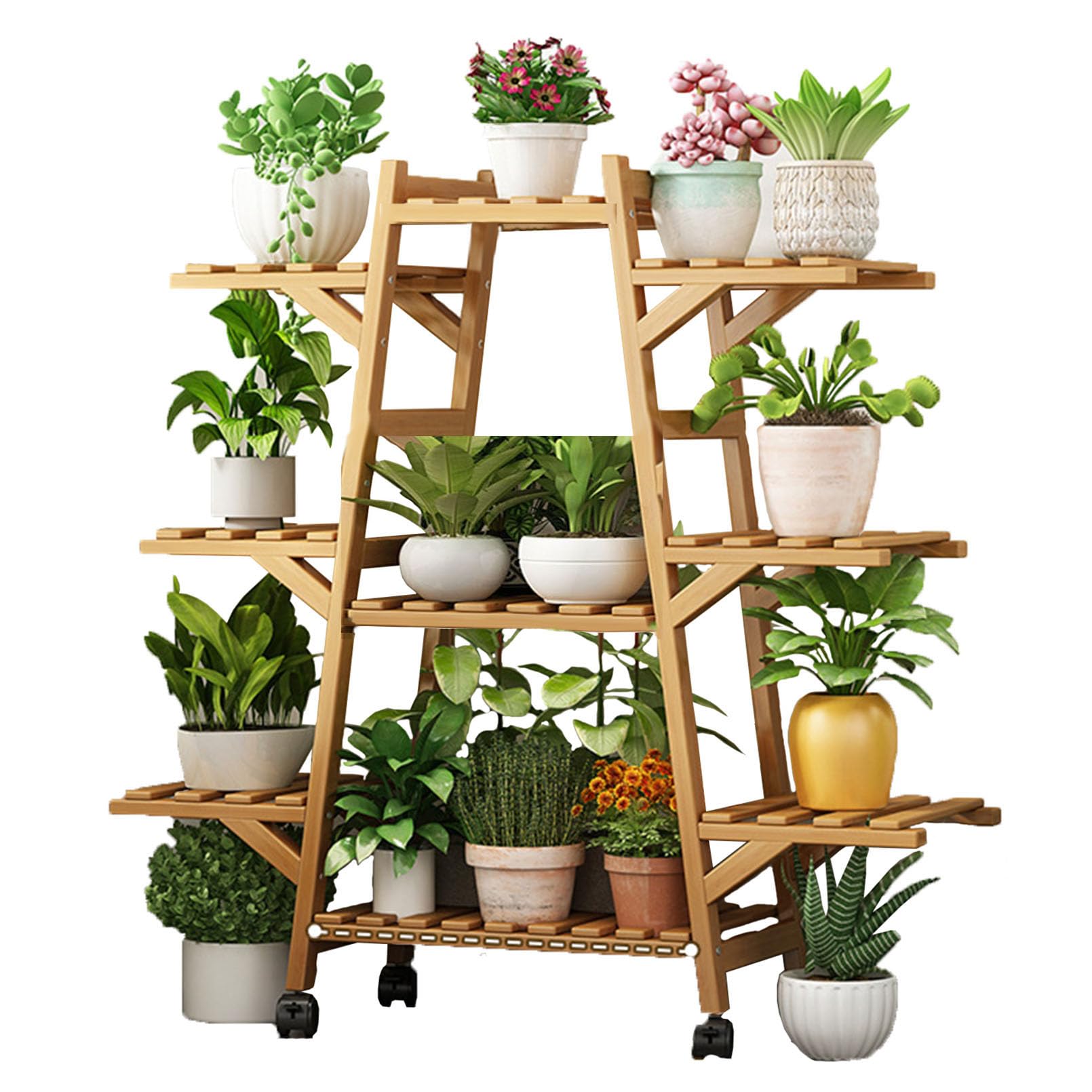Étagère d'intérieur en bois JATIBOSH pour sublimer votre salon et balcon