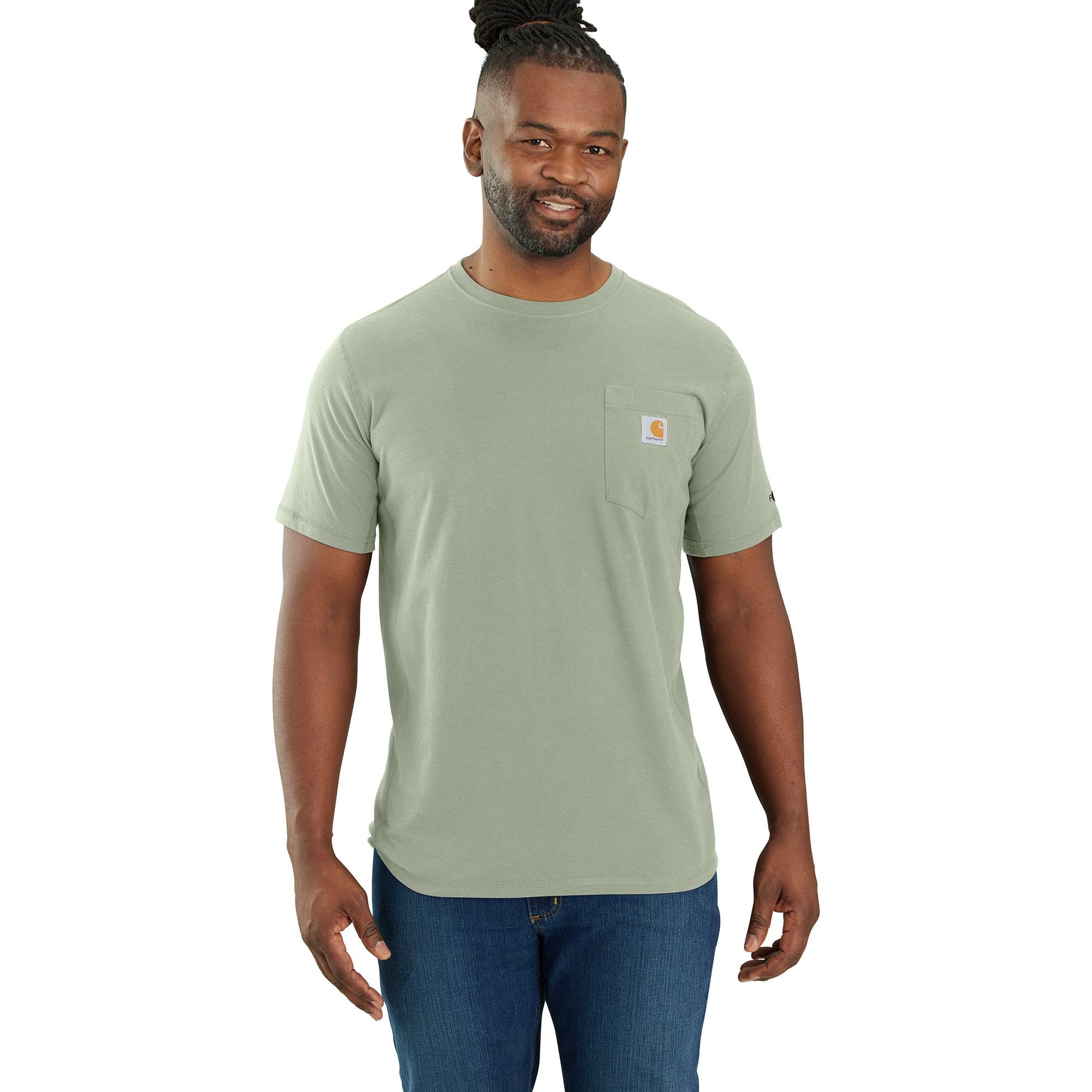 CarharttMen's Force Relaxed Fit Midweight Short-Sleeve Pocket T-Shirt (Also Available in Big & Tall)