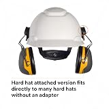 3M PELTOR Hearing Protection Ear Muffs, Cap Style Hard Hat Attached, NRR 24 – view 4