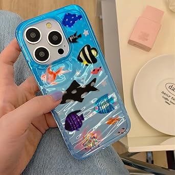 Casechics Compatible with iPhone 11 Case,Ocean,Blue
