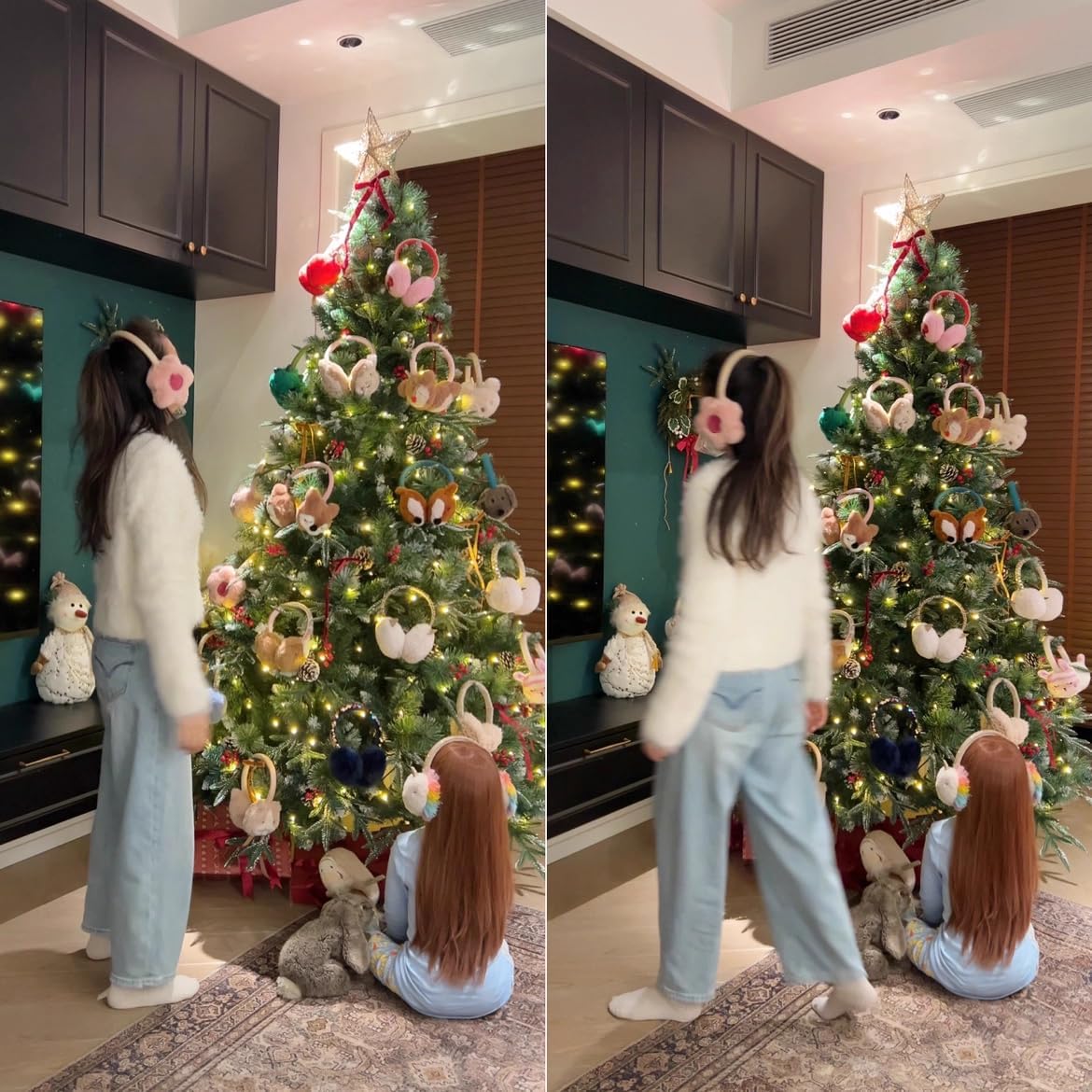 Gifts Treat Boys Ear Muffs Kids Earmuffs Adjustable Girls Winter Ear Warmers with Cute Animal Pattern Ear Covers for Boys - Image 7