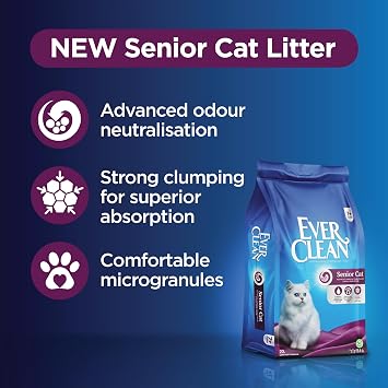 Ever Clean Senior (formerly Senior Cat), 20L clumping cat litter