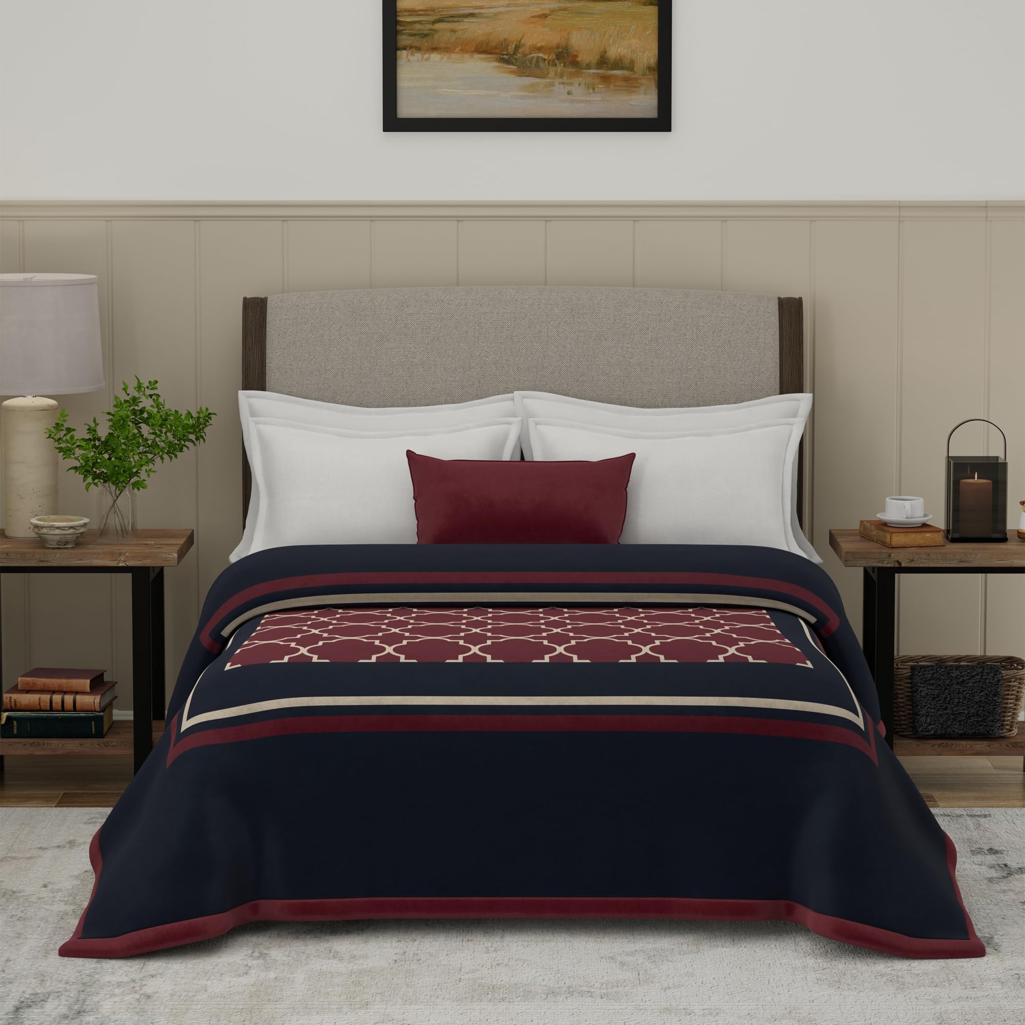 MYTRIDENT Mink Blanket - Super Soft & Cozy Double Bed -10