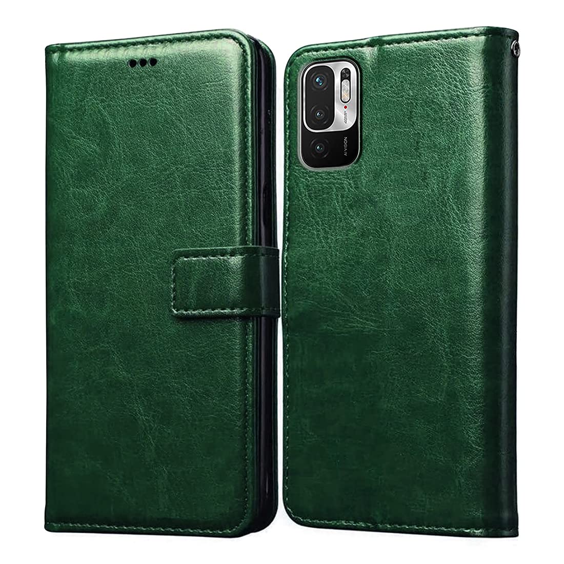 Amazon Brand- Solimo Flip for Mi Redmi Note 10T 5G (Leather_Green) (B0BHTZN1TT) Amazon Price History, Amazon Price Tracker