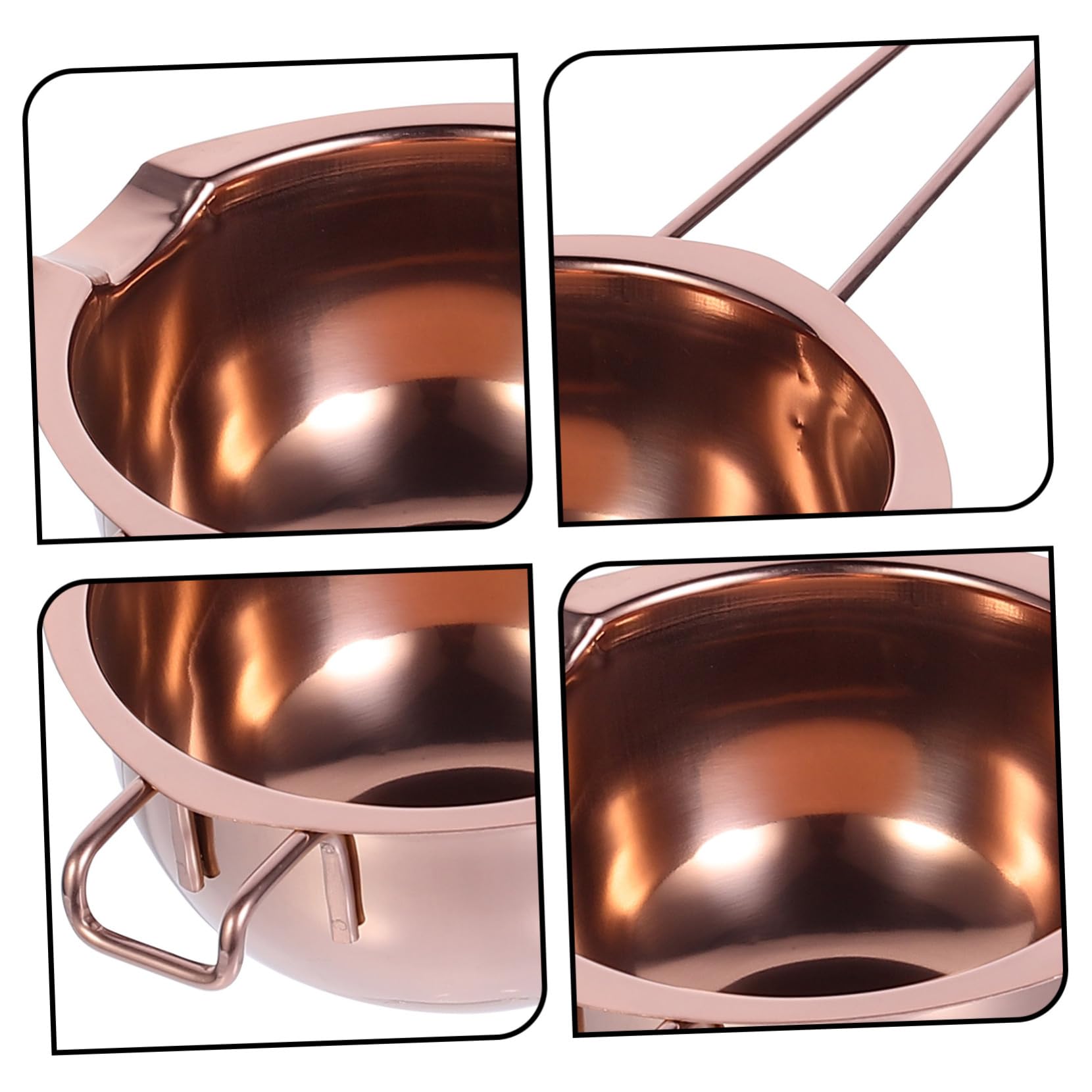 OKUMEYR Ter Cheese Melting Pot Chocolate Melter Smooth Surface Hanging Ear Design