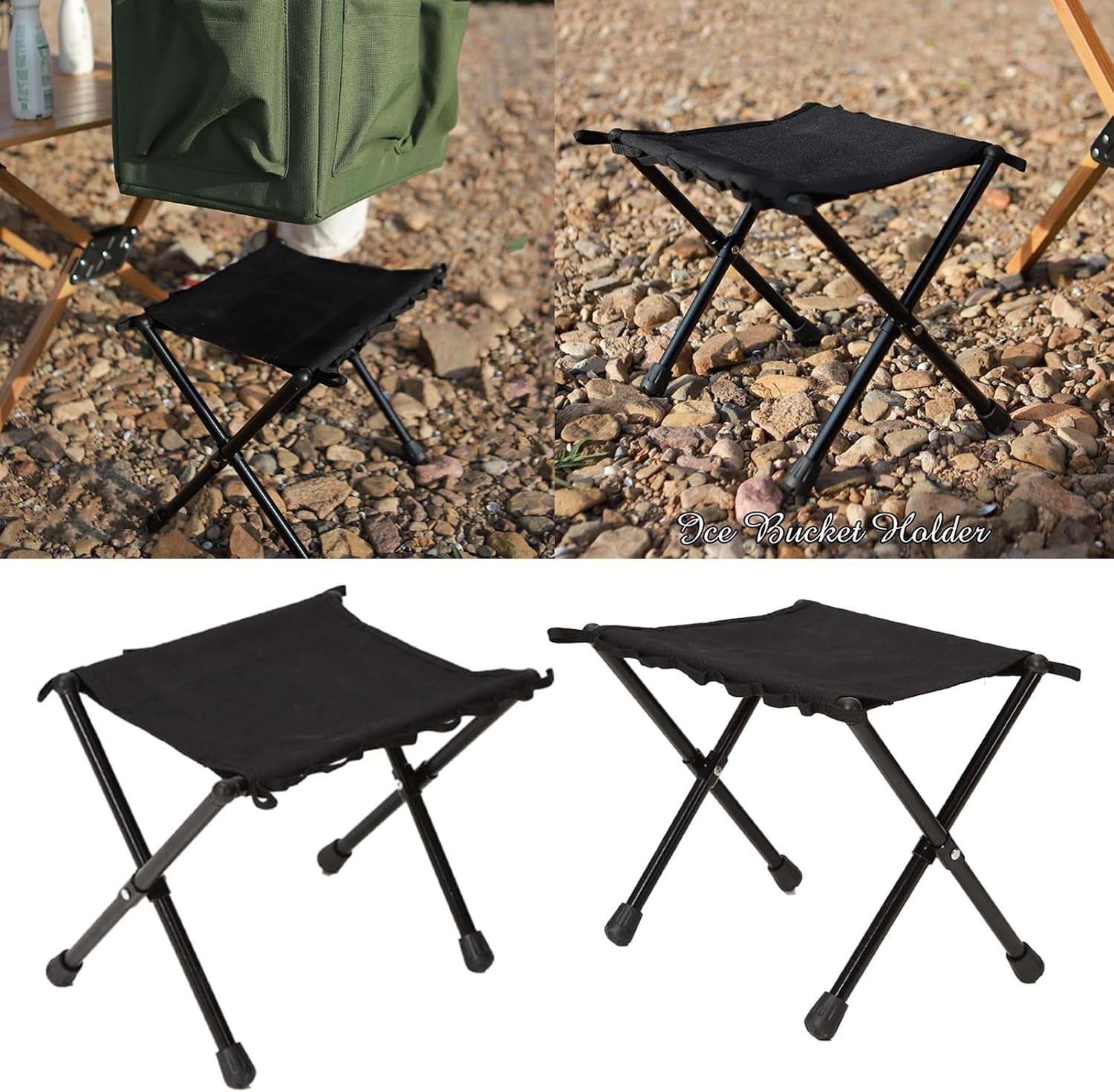 Travel Folding Stool Size Camping Aluminum Alloys Folding Chair for Travel Hikings Fishing Small Bench Camping Seat