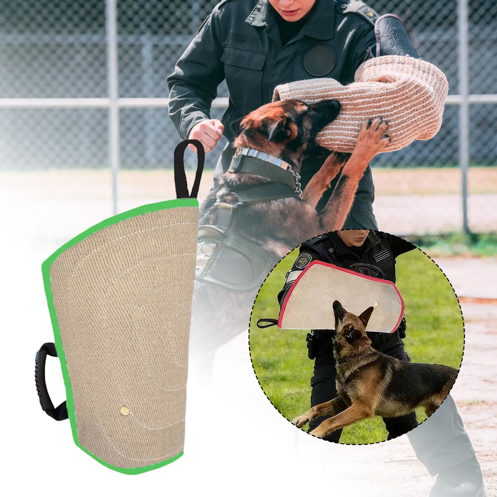 Mordedor Juguete Dentadura Brazo Entrenamiento Interactivo Acolchado Protección Perros Material Yute Adecuado Práctica Adiestramiento