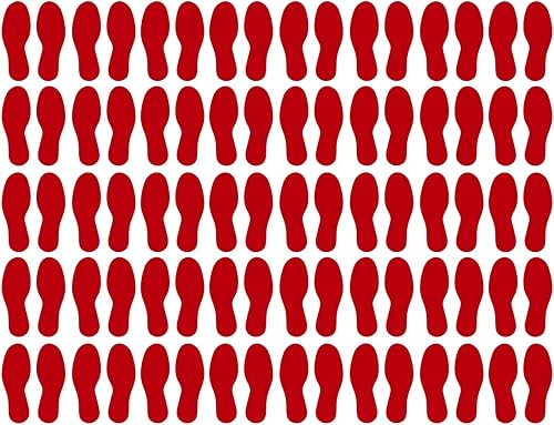 Vista 128 de LiteMark Calcomanías de vinilo duraderas con acabado brillante, tamaño mediano de 9 pulgadas, ideal para suelos, techos, paredes y la mayoría