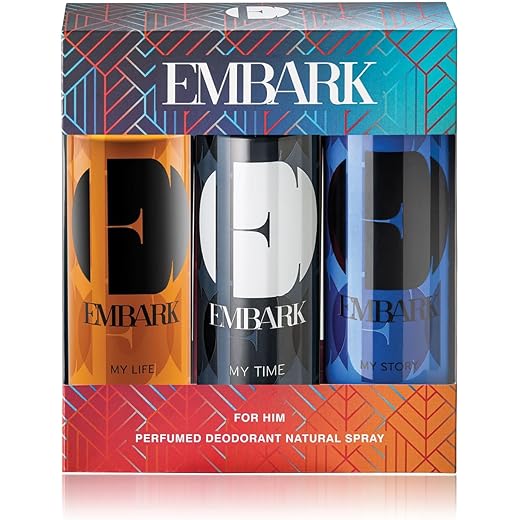 EMBARK Deodorant Trio - 150ml