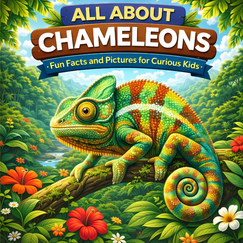 All About Chameleons: Fun Facts and Pictures for Curious Kids