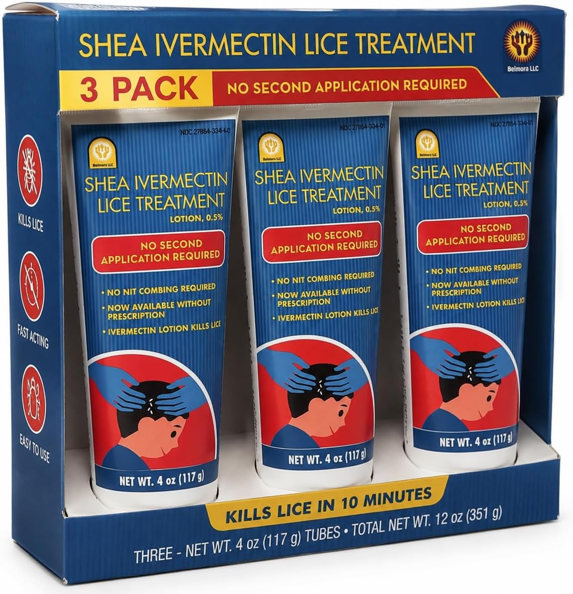 Shea Ivermectin Family Lice Treatment Pack | Family Lice Treatment Pack