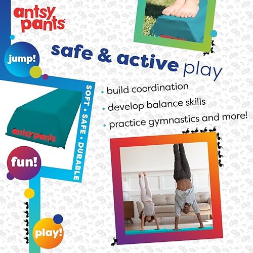 Miniatura 3 de Haz de equilibrio  Viga de gimnasia portátil, equipo de gimnasia para el hogar con base antideslizante, ligeroextra firme, soporta hasta 200 libras,