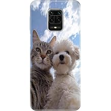 Xiaomi Redmi Note 9 Pro Max ile Uyumlu Pet Friends Temal  Desenli Darbe Emici Silikon K l f