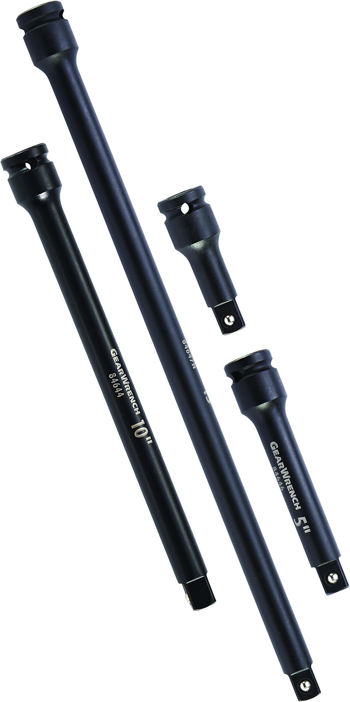 GEARWRENCH 4 Pc. 1/2" Drive Impact Extension Set 3", 5", 10" & 15" - 84950N