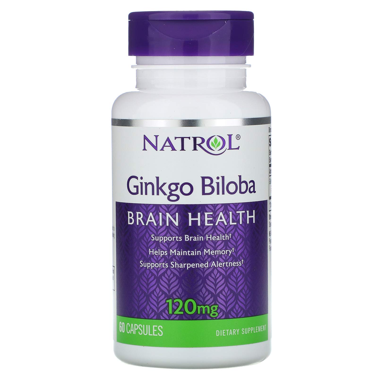 Ginkgo Biloba Extract 120mg, 60 Capsules