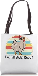 Easter Egger Chicken Daddy. Easter Egger Breed Daddy Men Tote Bag