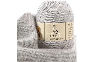 TEHETE Merino Wool Yarn for Knitting Crochet