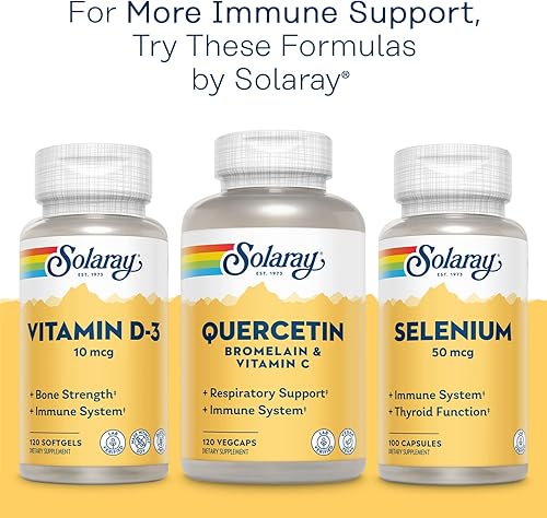 Miniatura 10 de Solaray Zinc 50 mg de quelato de aminoácidos con semillas de calabaza apoyo inmunológico y celular biodisponible 100 cápsulas vegetales