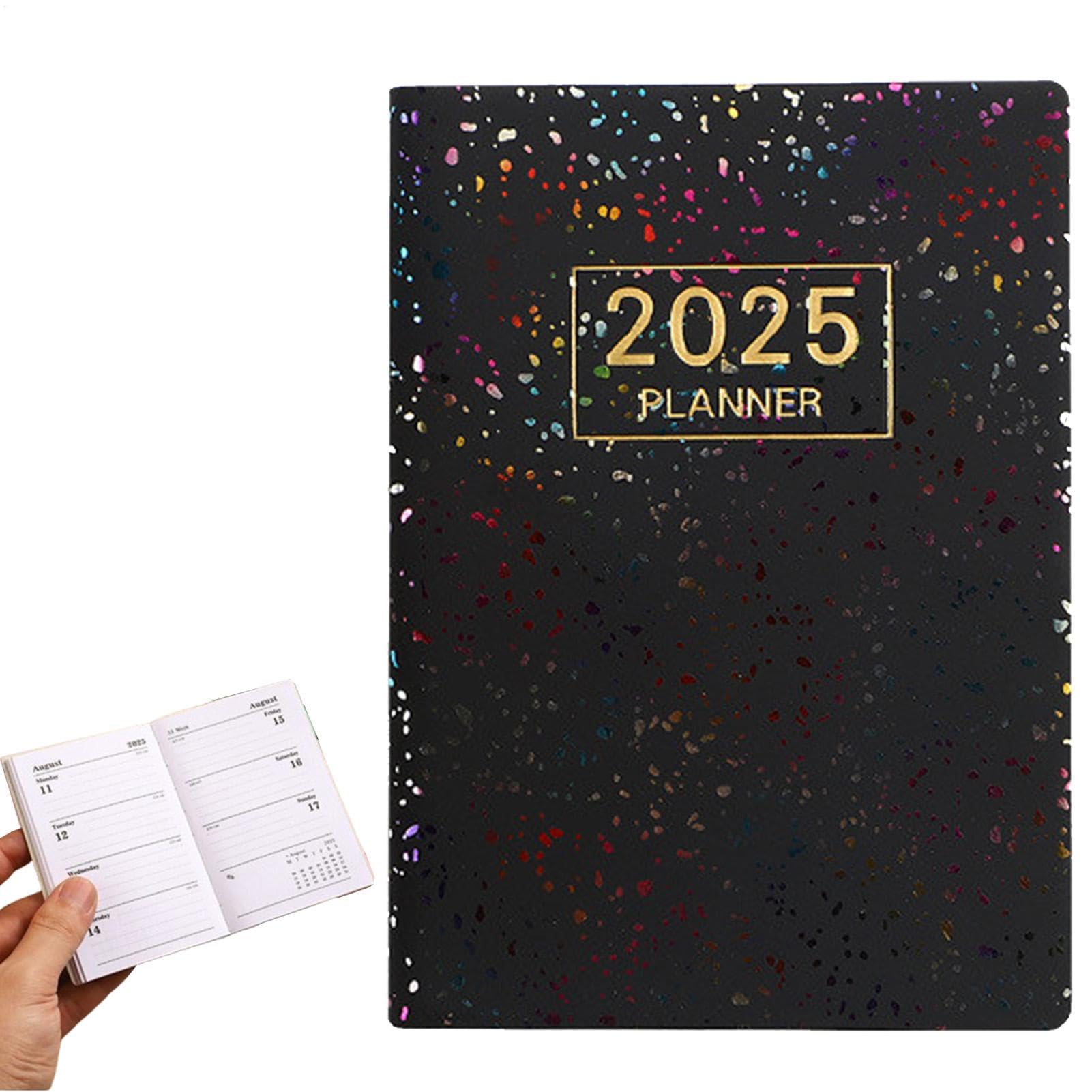 Agenda 2025 Planner Quaderno Pianificazione Quotidiana Layout Semplice | Checklist Compiti Organizer Agenda Blocco Per Casa Scuola Compiti Quotidiani Diario Organizer Quaderno