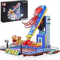 Mould King 11015 Polip hinta vidámpark építőjáték 1668 darab motorral MOC játszótér modell 14+ 1