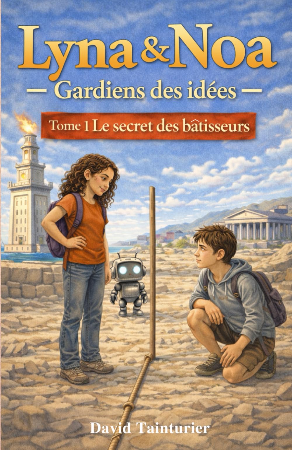 Lyna & Noa – Gardiens des idées -: Tome 1 : Le secret des bâtisseurs