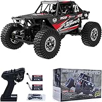 Vista 10 de LDARC 1:43 Escala Mini RC Crawler RTR RC Camión de Roca 4x4 2.4GHZ Grado Hobby Vehículo Modelo de Coche RC Buggy de Control Remoto, Viene con un gris