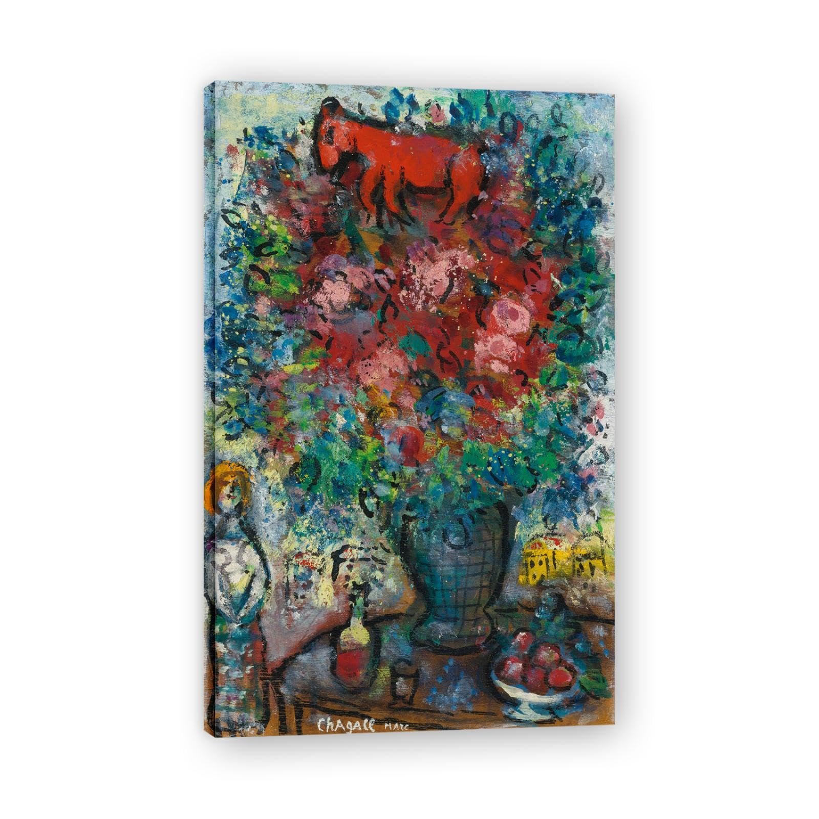 Tableau Abstrait Impression sur Toile Moderne 40x64cm - 7