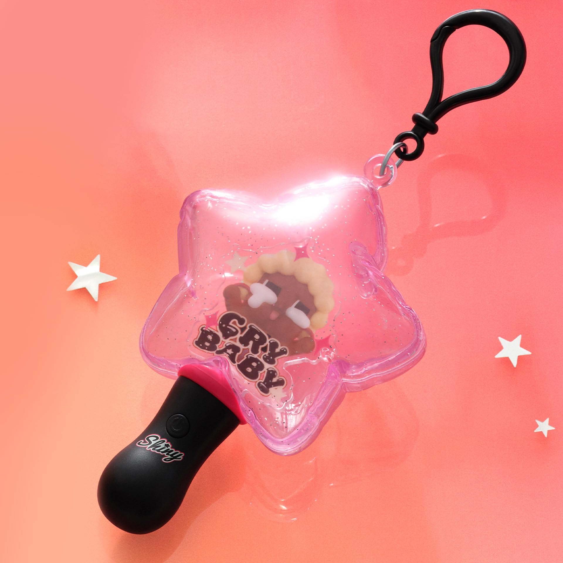 キーホルダー・アクリルキーホルダー CRY BABY Luminous Pendant Blind Box Amazon.com: POP MART CRYBABY SHINY SHINY Series-Luminous Pendant
