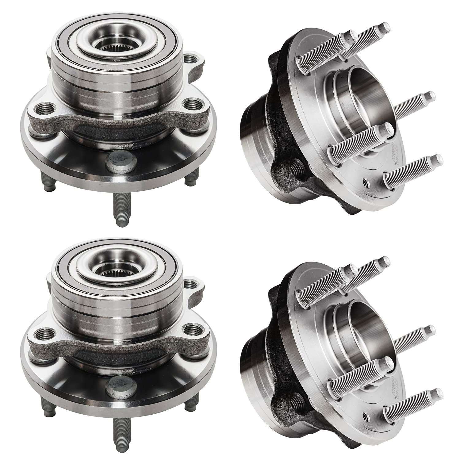 Amazon.com: Detroit Axle - Front and Rear Wheel Hub Bearing for 2011-2020  Ford Explorer, Police Interceptor Utility, 5Lug - 4pc Set : Automotive