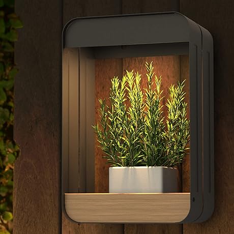Grand Patio Solar Light Wall Sconce